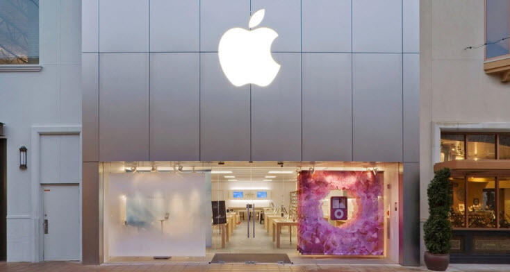 Şüpheli çanta Apple'a mağaza kapattırdı