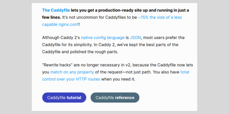 Caddy, TLS, HTTPS ve daha fazlasını bağımlılık içermeyen bir Go Web sunucusunda sunuyor