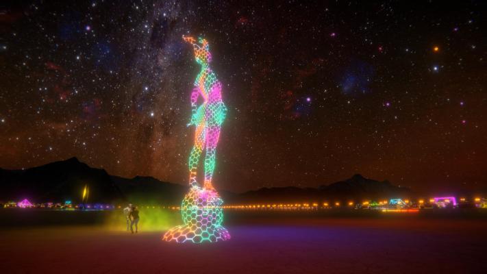 <pre>Burning Man Sayısallaştırılıyor


