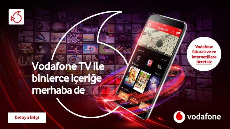 Vodafone TV ile binlerce içeriği dilediğiniz yerden izleyin