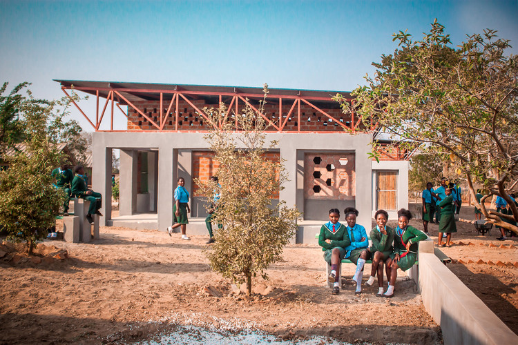 Zambiya'daki Evergreen Okulu / CAUKIN Studio. Resim © CAUKIN Studio