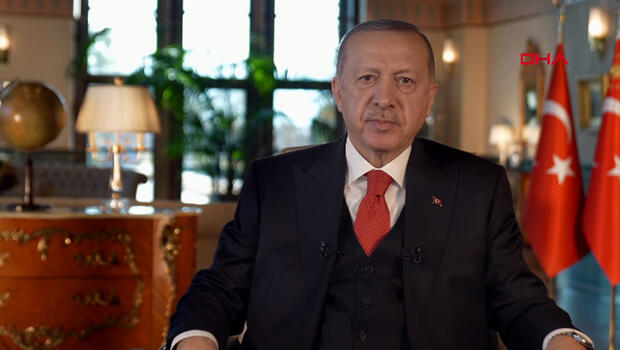 Son dakika: Cumhurbaşkanı Erdoğan'dan yeni yıl mesajı!